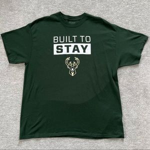 Milwaukee Bucks Gildan Dryblend Crewneck Tee